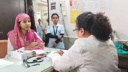 महिलांसाठी कॅन्सर तपासणी शिबिर